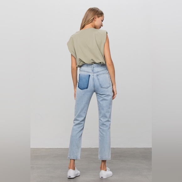 Insane Gene High Waist Ripped Tapered Jeans - Picture 6 of 11